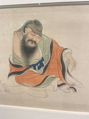 Chinese school: A series of four paintings, ink and colour on silk, signed Qi Qi 岐琦, dated 1886 — 照片 16