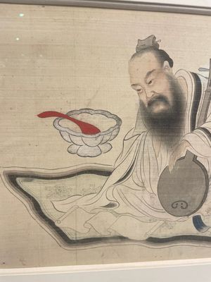 Chinese school: A series of four paintings, ink and colour on silk, signed Qi Qi 岐琦, dated 1886 — 照片 17