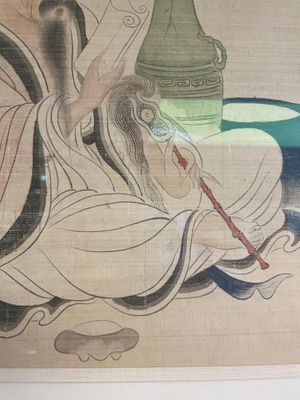 Chinese school: A series of four paintings, ink and colour on silk, signed Qi Qi 岐琦, dated 1886 — 照片 8