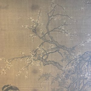 Chinese school, after Su Hanchen (1094-1172), ink and colour on silk: a lady and children near a fish bowl — photo 11