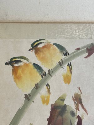 Chinese school: 'Album with eight various works', ink and colour on paper, 20th C. — 照片 24