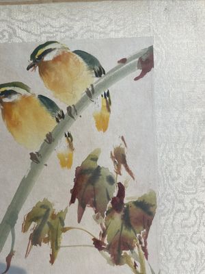 Chinese school: 'Album with eight various works', ink and colour on paper, 20th C. — 照片 25