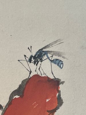 Chinese school: 'Album with eight various works', ink and colour on paper, 20th C. — 照片 29