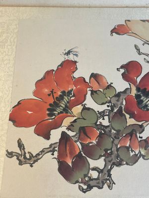 Chinese school: 'Album with eight various works', ink and colour on paper, 20th C. — 照片 31