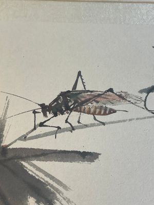 Chinese school: 'Album with eight various works', ink and colour on paper, 20th C. — 照片 35