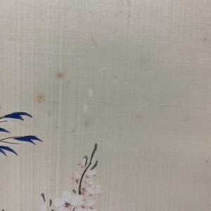 Chinese school: Birds among flowering branches, ink and watercolour on silk, 18/19th C. — 照片 4