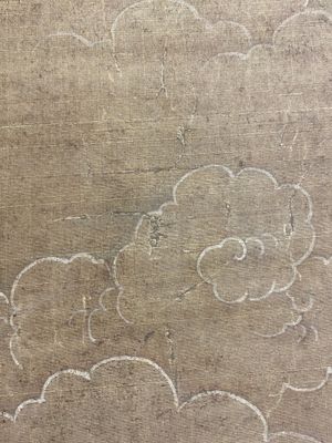 Chinese school: 'Boeddha gezeten op een lotustroon', inkt en kleur op zijde, 18/19e eeuw — foto 19