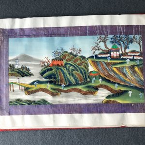 Chinese school, Canton, inkt en kleur op rijstpapier, 19e eeuw: collectie van 39 tekeningen in zes albums — foto 44