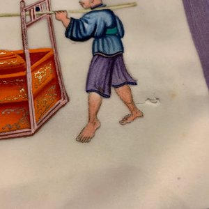 Chinese school, Canton, inkt en kleur op rijstpapier, 19e eeuw: collectie van 39 tekeningen in zes albums — foto 70