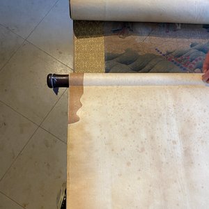 Chinese school: 'De 33-koppige Avalokitesvara', inkt en kleur op zijde, 19/20e eeuw — foto 67
