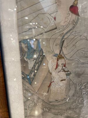 Chinese school: 'Deities in heaven', ink and colour on silk, 19th C. — photo 24