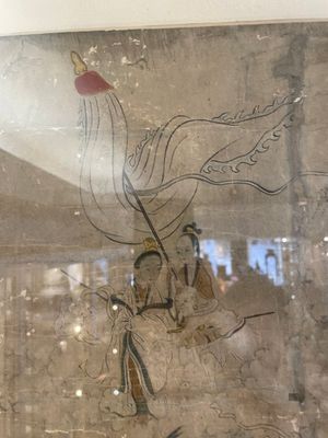 Chinese school: 'Deities in heaven', ink and colour on silk, 19th C. — photo 7