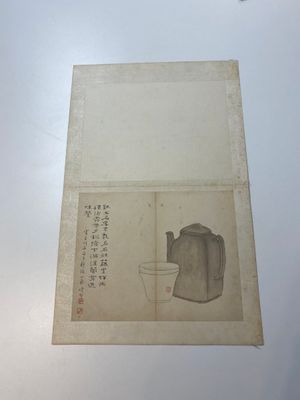 Chinese school: Dertien diverse werken, inkt en kleur op papier en zijde, gesigneerd Xiaocun 晓邨 en Futing 富廷, 19/20e eeuw — foto 13