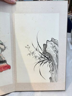 Chinese school: 'Flowers and calligraphies', writings with signatures of celebrities, ink and colour on paper — photo 6