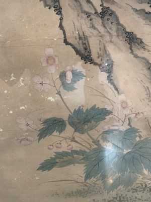 Chinese school: 'Four works with birds and insects near blossoming branches', ink and colour on paper, Republic — 照片 18