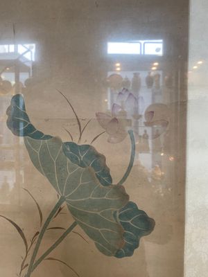 Chinese school: 'Four works with birds and insects near blossoming branches', ink and colour on paper, Republic — 照片 20