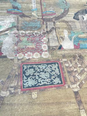 Chinese school: 'Gathering under the pine', ink and colour on silk, 18/19th C. — photo 13