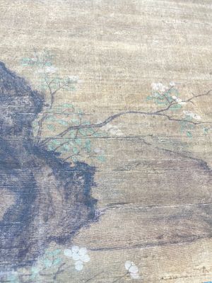 Chinese school: 'Gathering under the pine', ink and colour on silk, 18/19th C. — photo 16