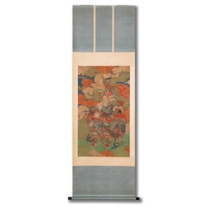 Chinese school: 'Great Heavenly King', ink and colour on silk, Ming or later — 照片 2