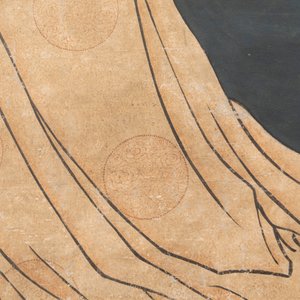 Chinese school: 'Guanyin', ink and colour on silk, Qing — 照片 7