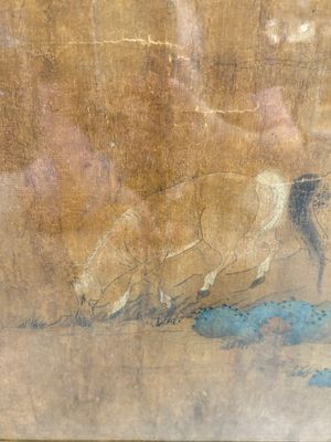 Chinese school: 'Horses', ink and colour on silk, 19th C. — photo 12