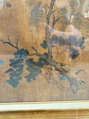 Chinese school: 'Horses', ink and colour on silk, 19th C. — photo 22