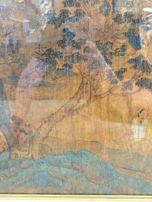 Chinese school: 'Horses', ink and colour on silk, 19th C. — photo 6