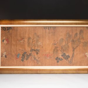 Chinese school: 'Horses', ink and colour on silk, 19th C. — photo 4