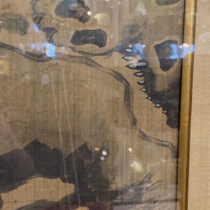 Chinese school, ink and color on silk: 'Ducks and birds near the water', late Ming/early Qing — photo 19