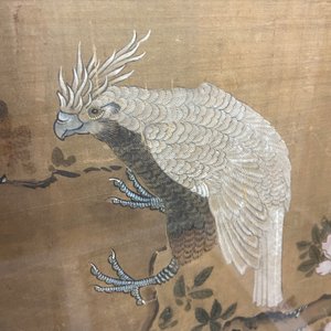 Chinese school, ink and color on silk: 'Ducks and birds near the water', late Ming/early Qing — photo 37