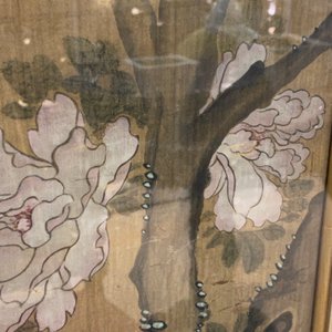 Chinese school, ink and color on silk: 'Ducks and birds near the water', late Ming/early Qing — photo 8