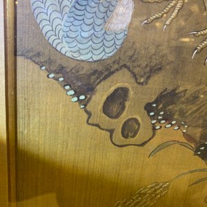 Chinese school, ink and color on silk: 'Landscape with birds', 17/18th C. — 照片 21