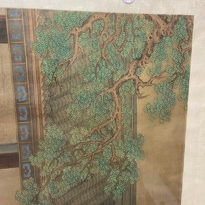 Chinese school, ink and color on silk: 'The making up of lady', 18th C. — photo 25