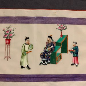 Chinese school, ink and colour on rice paper, Canton, 19th C.: a collection of 39 drawings in six albums — 照片 60