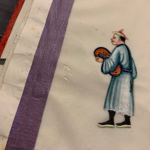 Chinese school, ink and colour on rice paper, Canton, 19th C.: a collection of 39 drawings in six albums — 照片 69