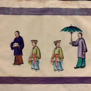 Chinese school, ink and colour on rice paper, Canton, 19th C.: a collection of 39 drawings in six albums — 照片 71