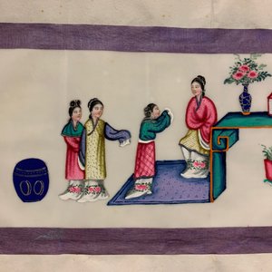 Chinese school, ink and colour on rice paper, Canton, 19th C.: a collection of 39 drawings in six albums — 照片 74
