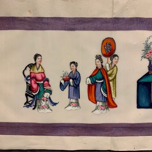 Chinese school, ink and colour on rice paper, Canton, 19th C.: a collection of 39 drawings in six albums — 照片 77