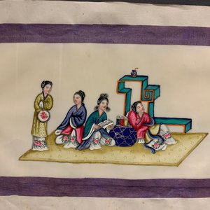 Chinese school, ink and colour on rice paper, Canton, 19th C.: a collection of 39 drawings in six albums — 照片 78