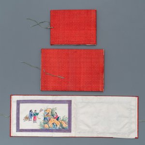 Chinese school, ink and colour on rice paper, Canton, 19th C.: a collection of 39 drawings in six albums — 照片 8