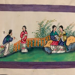 Chinese school, ink and colour on rice paper, Canton, 19th C.: a collection of 39 drawings in six albums — 照片 83