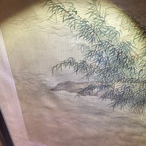 Chinese school, ink and colour on silk, 18/19th C.: 'Tea party on the water' — 照片 36