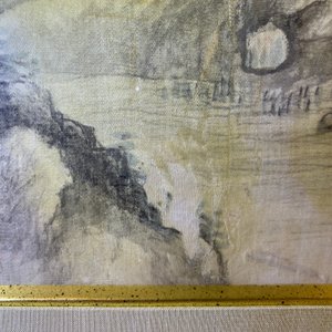 Chinese school, ink and colour on silk, 20th C.: 'Three landscape views' — photo 35