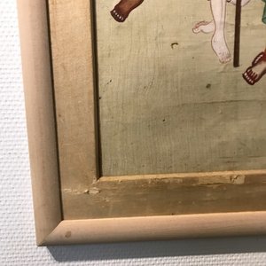 Chinese school, inkt en kleur op papier, Qing: 'Krijgers en goden in de hemel' — foto 16