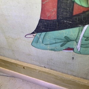 Chinese school, inkt en kleur op papier, Qing: 'Krijgers en goden in de hemel' — foto 23