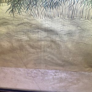 Chinese school, inkt en kleur op zijde, 18/19e eeuw: 'Theekransje op het water' — foto 40