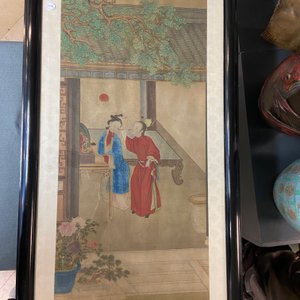 Chinese school, inkt en kleur op zijde: 'De opmaak van een dame', 18e eeuw — foto 20