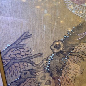 Chinese school, inkt en kleur op zijde: 'Landschap met vogels', 17/18e eeuw — foto 9