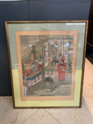Chinese school: 'Journey to the West', ink and colour on paper, 19th C. — photo 1