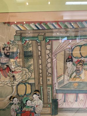 Chinese school: 'Journey to the West', ink and colour on paper, 19th C. — photo 11